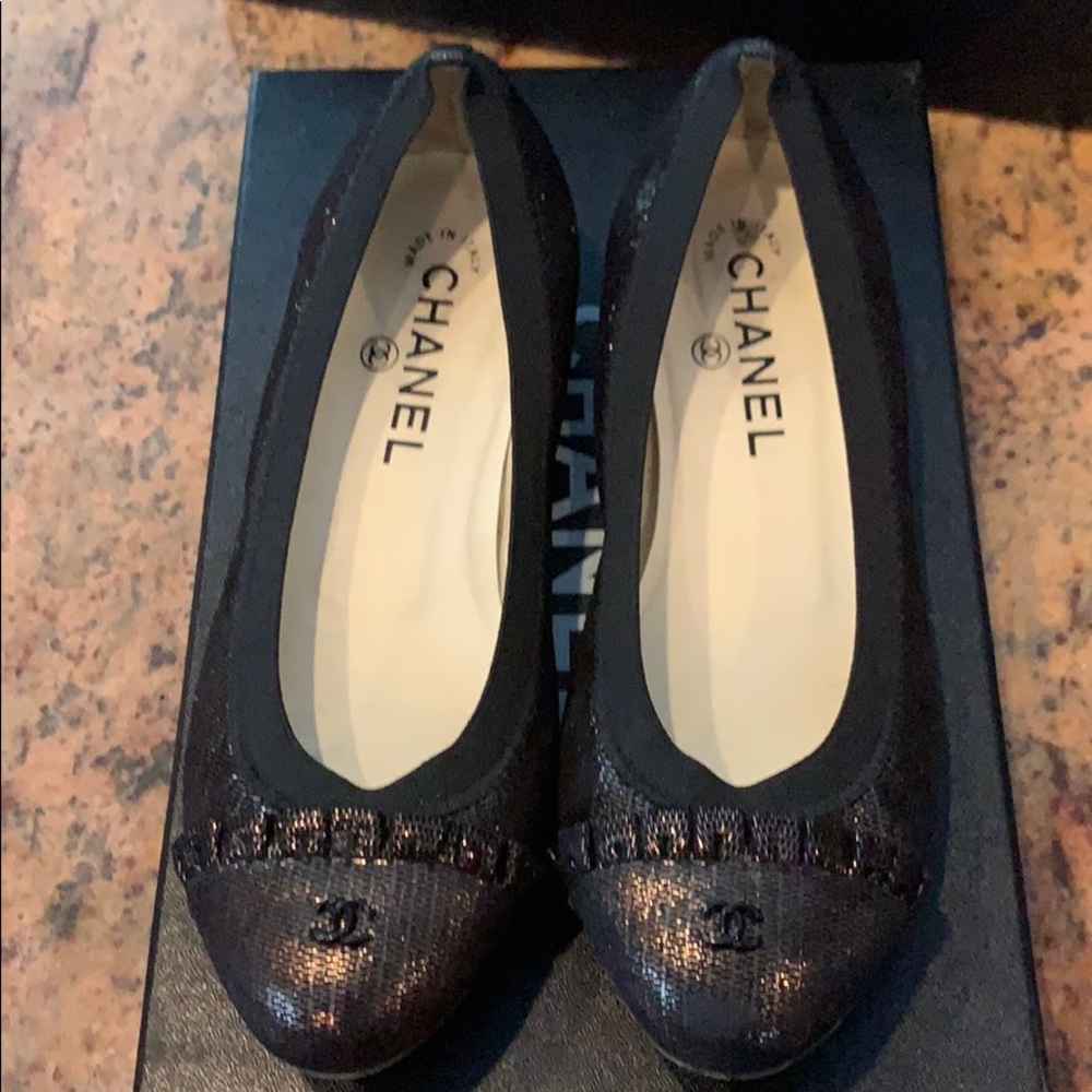 Chanel flats